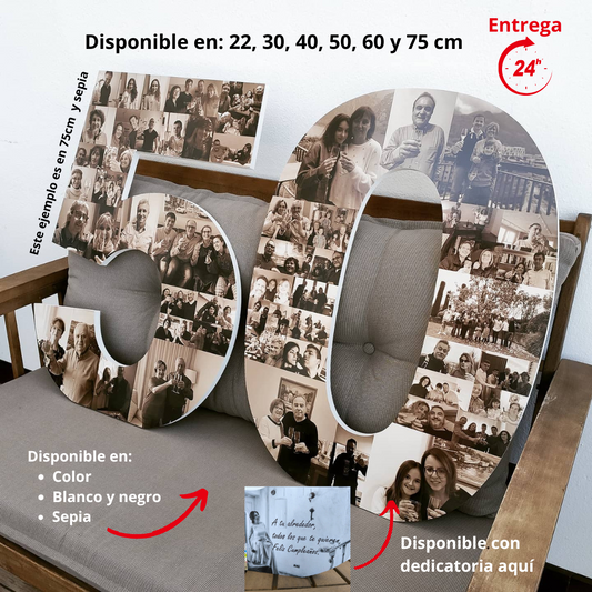Números con fotografías CIFRAS SUELTAS