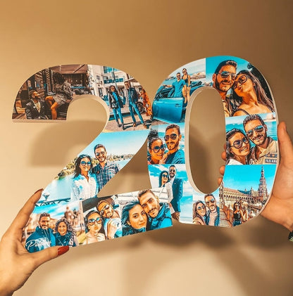 Números con fotografías CIFRAS SUELTAS