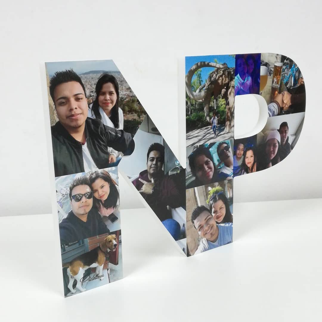 letras con fotos