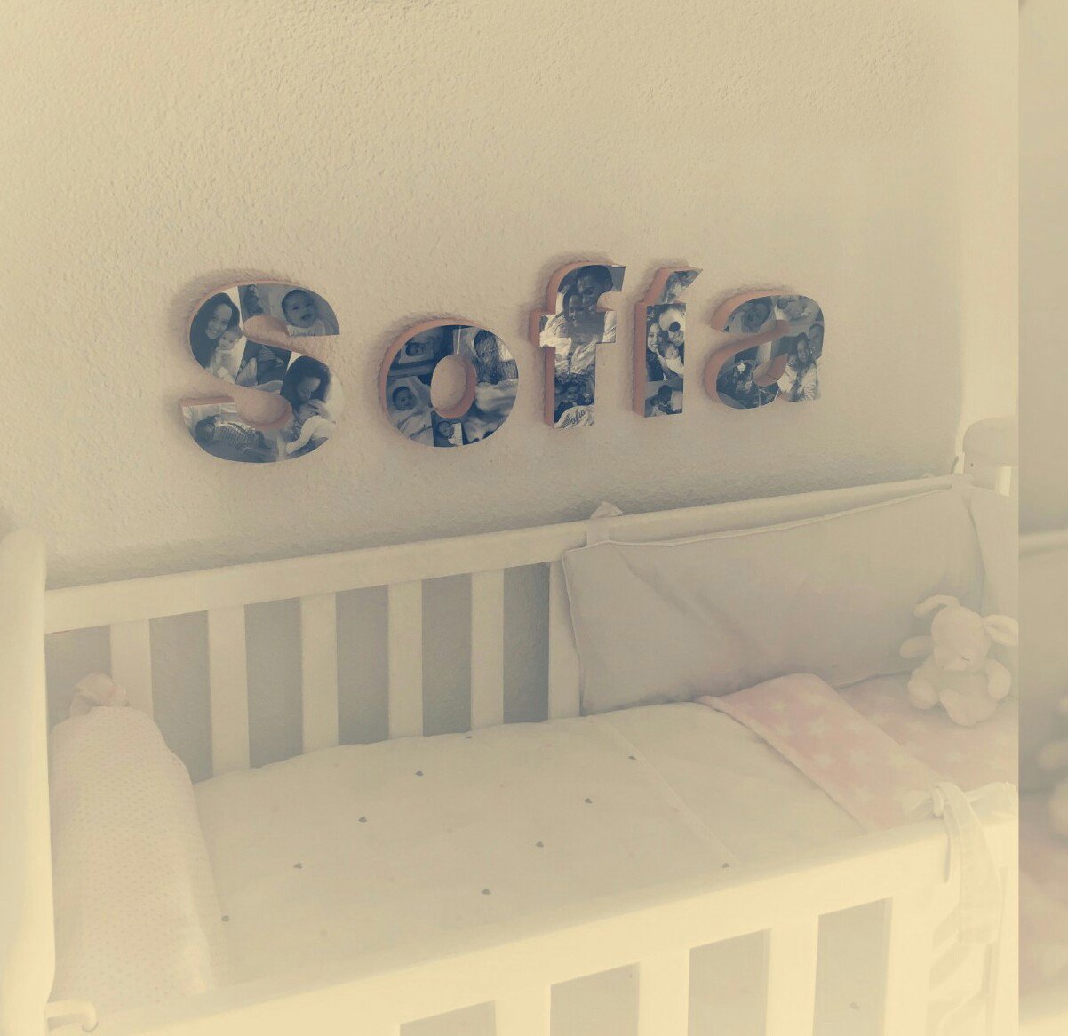 letras con fotografías